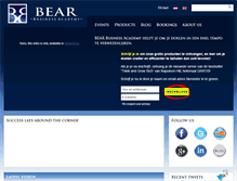 Tablet Screenshot of bearbusinessacademy.com